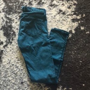 Flying monkey teal jeggings